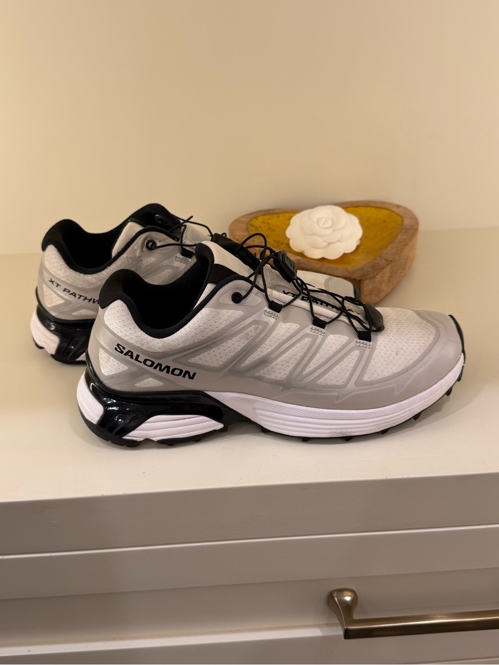 Salomon Gray & Black XT Pathway Sneakers